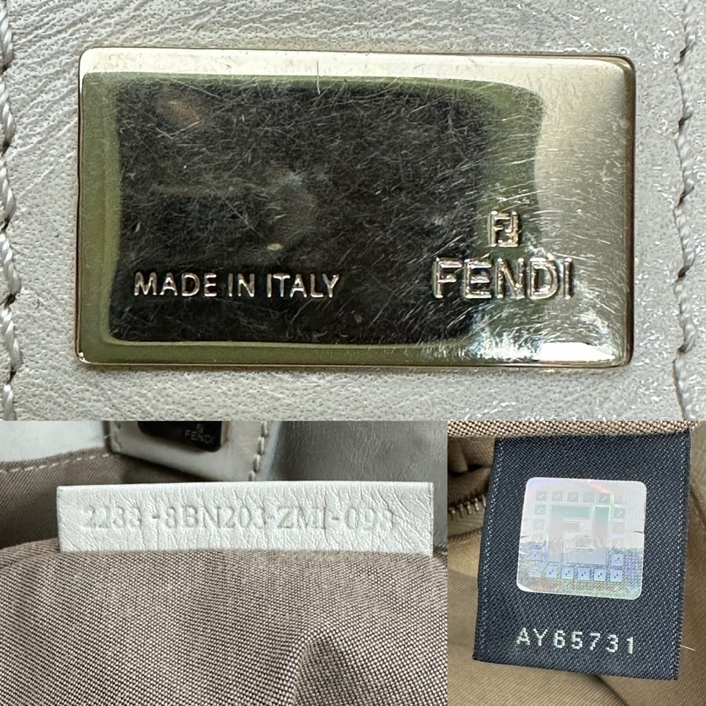 💯Authentic Fendi Leather Tote Bag🍀 - Picture 12 of 16